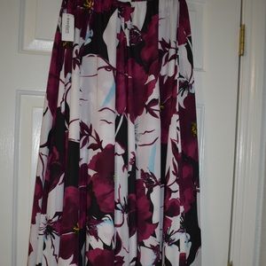 Floral flowey maxi skirt
